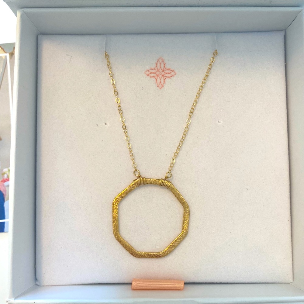 Hazen & Co Gold Necklace